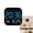 Blue, variant on Digital Wall Clock Large Display 2026 | LED Alarm Clock with Remote, Temperature, Calendar Day, Dimmable Brightness, Timer | Battery Operated for Wall or Desk | Modern Home Bedroom Office