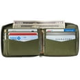 thumbnail image 3 of Alpine Swiss Mens Womens RFID Blocking Zipper Wallet Leather Zip Around Bifold, 3 of 6