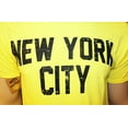 thumbnail image 2 of Men's New York City T-Shirt 90013, Safety Green, Distressed, X-Large, 2 of 2