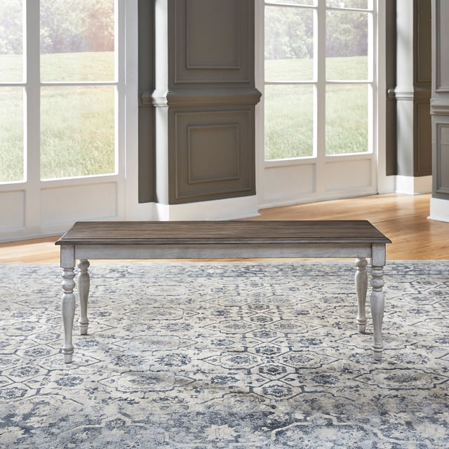 Liberty Furniture Banc Îlot Océan (RTA) - Blanc