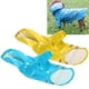 thumbnail image 3 of 2 Uds Impermeable Para Perros Abrigo Impermeable Con Capucha Ropa Impermeable Con Rayas Reflectantes De Seguridad Amarillo Azul Amarillo Azul M, 3 of 7