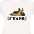 thumbnail image 4 of Inktastic Napping Dis Tew Much German Shepherd Boys or Girls Long Sleeve Baby Bodysuit, 4 of 5