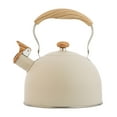 thumbnail image 1 of Cooking Utensils Retro Stovetop Teapot with Loud Whistle Stainless Steel Teapot Classic Pattern Handle Durable Food Grade Kettle For Coffee Tea Milk Use, 1 of 5