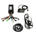 thumbnail image 3 of Kit de conversión de bicicleta eléctrica, 3 modos de onda sinusoidal, controlador de 9 tubos, 8 sensores de asistencia de potencia magnéticos, 24V, 36V y 48V, 3 of 12