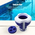 thumbnail image 2 of Pool Dispenser, Mistaha 7 Inch Pool Chemical Dispenser with Thermometer Floating Chlorine Tablets Dispenser Spa Chemical Dispenser for Outdoor Indoor Swimming Pools Spas Hot Tubs Fish Ponds, 2 of 8