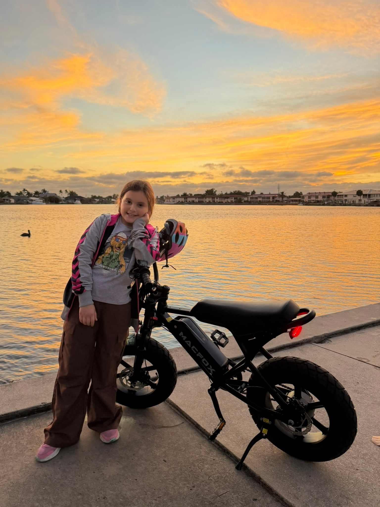 MACFOX M16 Electric Bike for Teens, 500W Motor, 20 MPH Top Speed, 25-Mile Range, 16"x4.0" Fat Tires, Removable 48V Battery, Fits Riders 3'11" and Up, City & School Commuter E-Bike（Yellow）