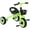 Green 486, variant on Toddler Tricycle for Kids Age 2-5 with Adjustable Seat, Green Metal Trike Bike with Basket and Bell for Outdoor Riding