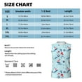 thumbnail image 6 of Haiem Men's Sailboats Anchors Print Tank Tops Summer Sleeveless Cut Off Workout T-Shirts Fitness Vest Athletic Undershirts-Small, 6 of 8