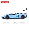thumbnail image 5 of TGRCM-CZ 1/36 Scale Aventador LP700-4 Casting Car Model, Zinc Alloy Toy Car for Kids, Pull Back Vehicles Toy Car for Toddlers Kids Boys Girls Gift, 5 of 6