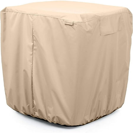 

Covermates Air Conditioner Cover - Light Weight Material Weather Resistant Elastic Hem AC & Equipment-Khaki