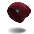 thumbnail image 2 of Viworld Men Women Fashion Knit Baggy Beanie Oversize Winter Hat Ski Slouchy Chic Cap, 2 of 7