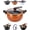 Orange, variant on Nonstick 8L Micro Pressure Stock Pot with Locking Lid for Induction, Fast Cooking Soup Stew Pot