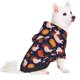 thumbnail image 2 of Fotbe Turkey And Thanksgiving Sudadera con Estampado para Perros Pequeños – Suéter con Capucha para Mascotas, Tela Suave de Forro Polar con Bolsillo-Large, 2 of 7
