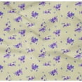 thumbnail image 4 of oneOone Organic Cotton Poplin Twill Fabric Leaves & Flower Floral Fabric Prints by Yard 42 Inch Wide, 4 of 4