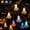 Multicolor Lights, variant on Halloween Ghost String Lights, 9.8Ft Cute Ghost White Fairy Lights, Battery Operated Spooky White Tulle Ghost LED Garland for Halloween Window Mantel Fall Party Home Decor