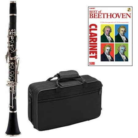 Best of Beethoven Clarinet Pack - Includes Clarinet w/Case & Accessories & Best of Beethoven Play Along
