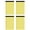 Yellow, variant on 4 Pcs Pocket Notepads Writing Paper Lined Paper Pad Scratch Book Tearable Legal Pad Office Supplies