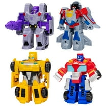 Transformers Toys Heroes vs Villains for Kids Ages 3 and Up Action Figure, 4-Pack