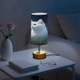 thumbnail image 6 of Touch-Control 3-Color Desk Lamp with Plug – Energy-Saving LED + 3 Simultaneous Charging Ports Cat Mom with Cat Babies, 6 of 8