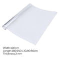 thumbnail image 4 of Nappe en PVC Transparent de 2MM d'Épaisseur -180 * 100CM -Protecteur de Table Anti-Tache, 4 of 4