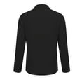 thumbnail image 4 of Blazers for Women Business Casual Fashion Fall Open Front Long Sleeve Button Solid Suit Jackets Work Office Blazer, 4 of 4