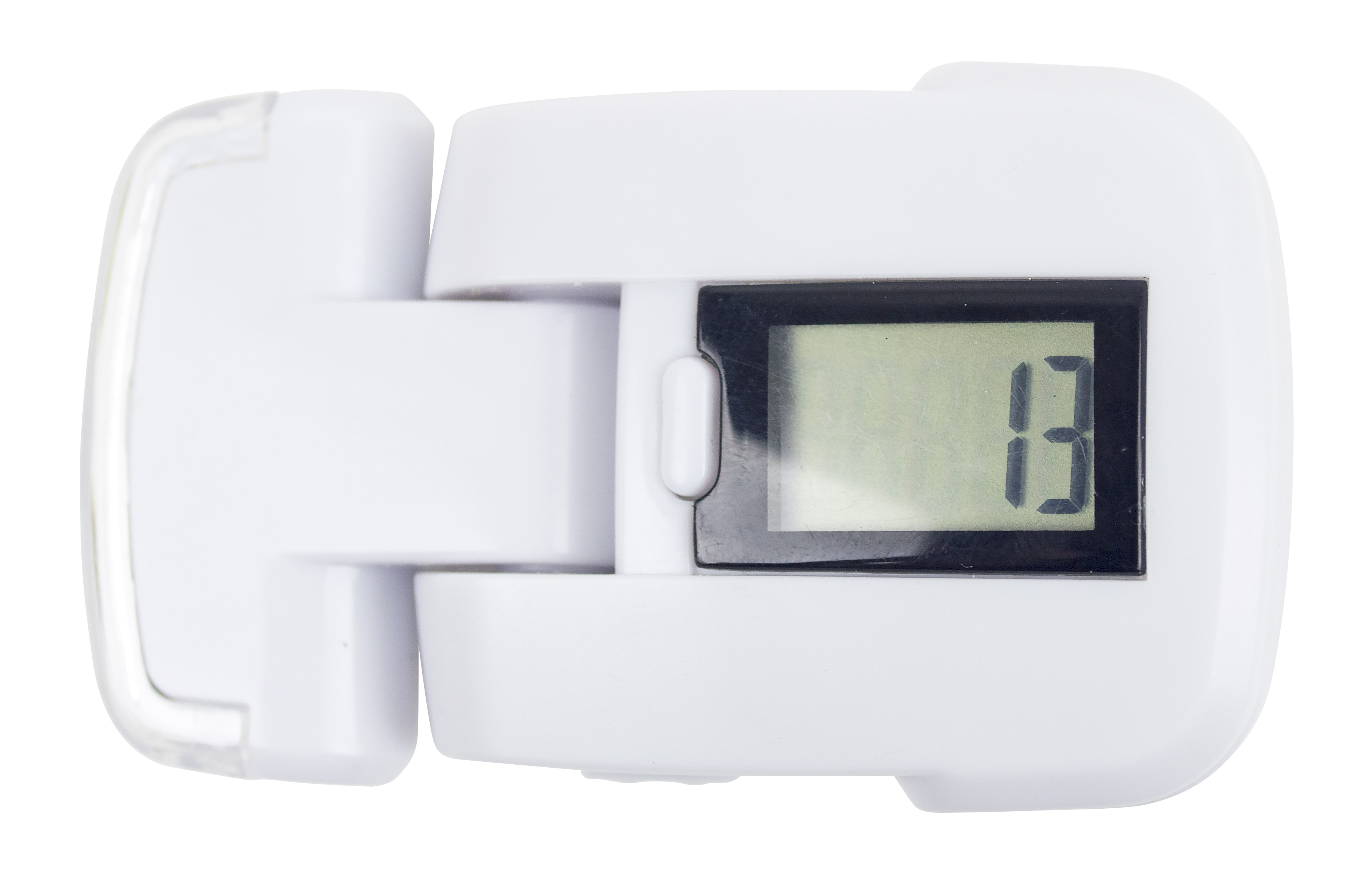 White Pedometer with Light