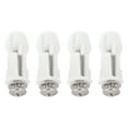 thumbnail image 1 of Toilet Hinges Screws WC Hole Fixing Easy Installation 8 Pack, 1 of 8