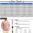 thumbnail image 3 of Hawaiian Shirt For Men, Men's Vintage Button Down Bowling Shirts Short Sleeve Summer Beach Shirt2XL, 3 of 5