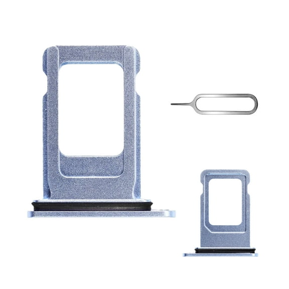 SIM card tray for iPhone XR-SIM card tray holder replacement for iPhone XR 6.1 inch with waterproof rubber & eject pin (single SIM version)