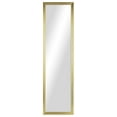 thumbnail image 2 of (2 pack) Mainstays 13x49 Gold Rectangle Large Wall Mirror for Bathroom or Living Room, 2 of 7