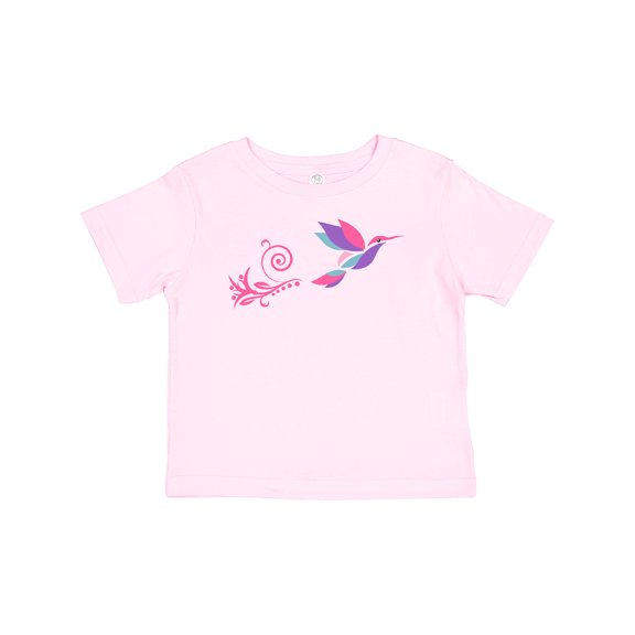 Inktastic Hummingbird Flying Swirl Girls Baby T-Shirt