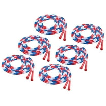Champion Sports Plastic Segmented Jump Rope 16' Pack of 6 (CHSPR16-6)
