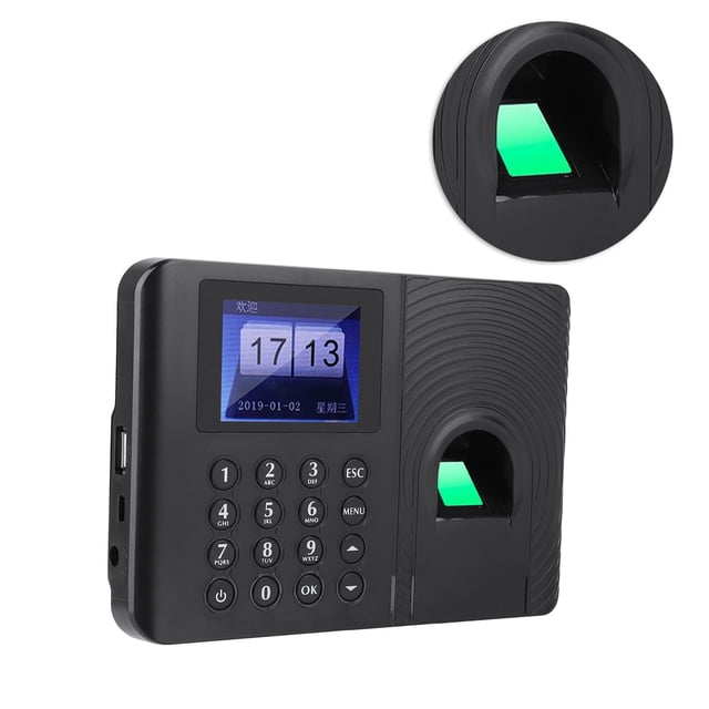 Attendance Machine, Biometric Fingerprint Attendance Machine, Biometric Fingerprint Time Attendance Recorder Recognition Device Access Control Fingerprint Recognition Attendance US