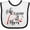 White and Black, variant on Inktastic Life is Better at the River Fishing Pole with Bobber Boys or Girls Baby Bib