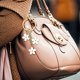 thumbnail image 4 of lindos llaveros para damas Pequeño colgador de llaveros, accesorios para bolsos, 4 of 5