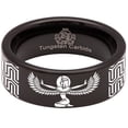 thumbnail image 5 of Egyptian Isis Tungsten Carbide Ring, 5 of 9