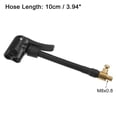 thumbnail image 4 of Unique Bargains 10cm 3.94" Tyre Inflator Hose Adapter Deflatable with Connector Extension Hose, 4 of 6
