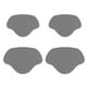 thumbnail image 5 of 4 parches para zapatos Vamp Repair Sticker Sticky Insole Heel Hole Protector (gris) JShteea Libre de BPA, 5 of 8