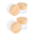 thumbnail image 1 of 4x Frascos quillaje a prueba de Recipientes de almacenamiento hidratante recargables Olla Baoblaze Tarros de macetas vacías, 1 of 8