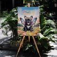 thumbnail image 4 of Welcome Spring Fairy French Bulldog in Flower Meadow Vertical Matte Canvas Poster Dog Lover Gifts Wall Art Home Decor - 13002, 4 of 5