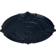 thumbnail image 3 of 39 1/2"OD x 2 1/2"P Attica Ceiling Medallion (Fits Canopies up to 3 3/4"), Hand-Painted Midnight Dream, 3 of 5