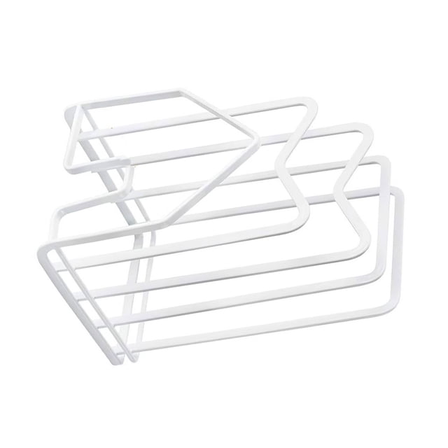 Wosthever Estante para tablas de cortar, estantes de almacenamiento para tablas de cortar, estante de almacenamiento de cocina práctico Organizadores de utensilios de cocina Blanco