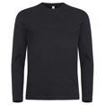 thumbnail image 1 of Clique - Camiseta Premium de Manga Larga para Hombre (Negro), 1 of 4