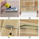 thumbnail image 2 of Glass Clamp,12 Pcs Glass Brackets Glass Hinge Aluminum Glass Shelf Support Solid Glass Clip Shelf Adaptive 8-10mm, 2 of 3