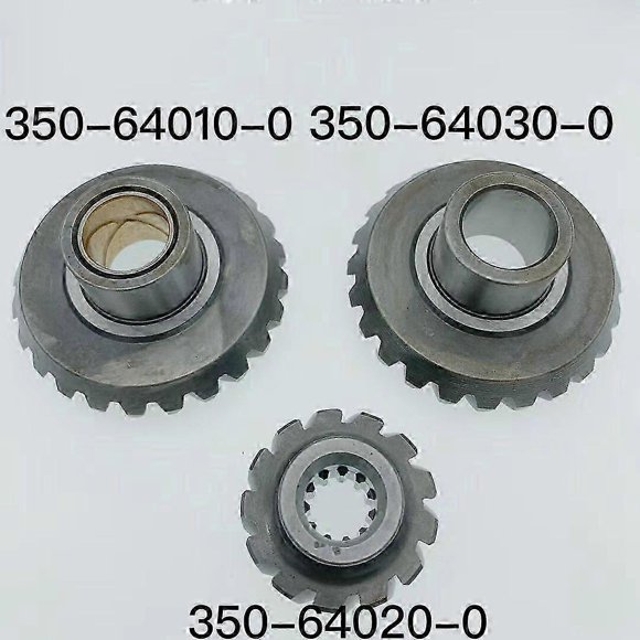 Outboard Engine Gear Set for Tohatsu 2 Stoke 18HP 350-64020-0 Pinion & 350-64030-0 Reverse & 350-64010-0 Forward Gear