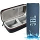thumbnail image 1 of JBL Flip 6 - Altavoz Bluetooth portátil resistente al agua, sonido potente y graves profundos, resistente al agua IPX7, 12 horas de reproducción con estuche rígido Megen - Azul, 1 of 5