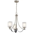 thumbnail image 4 of 52275NI-Kichler Lighting-Tula - 3 Light Convertible Chandelier - 21.5 Inches Tall By 21 Inches Wide     -Traditional Installation, 4 of 4