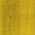 thumbnail image 1 of Ahgly Company Indoor Square Oriental Yellow Industrial Area Rugs, 7' Square, 1 of 4