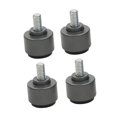 thumbnail image 3 of predolo 4 Pieces Screw in Table Leg Levelers Feet Easy Installation M8 Heavy Duty Height Gray, 3 of 8