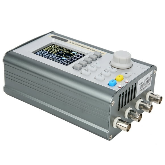 Dual Channel Generator DDS Arbitrary Waveform Generator, Function Generator Frequency Meter AC100-240V